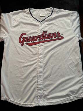 Match-Up Cleveland Guardians Gimenez #0 Baseball Jersey Size XL